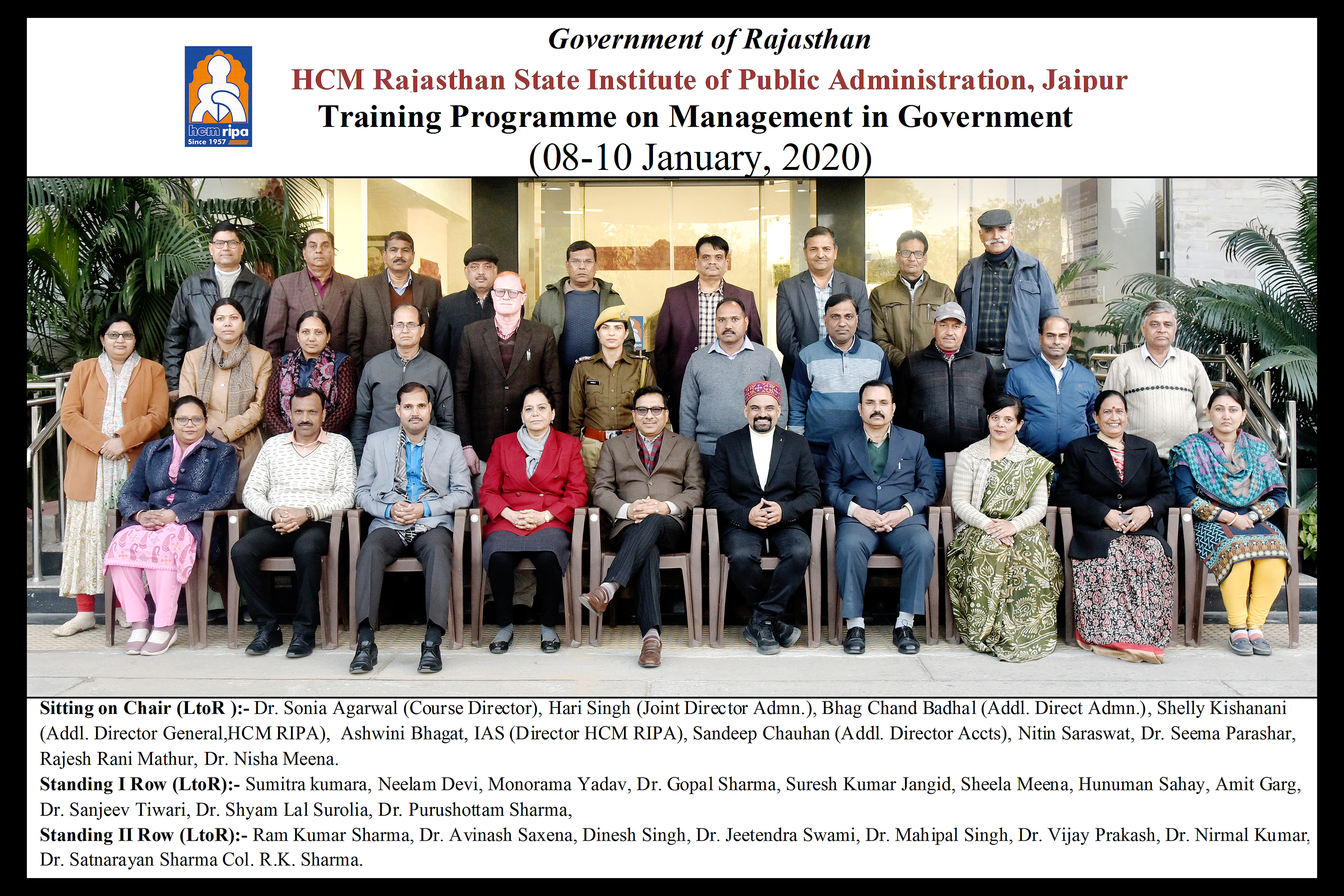 Management in Governance Jan 2020