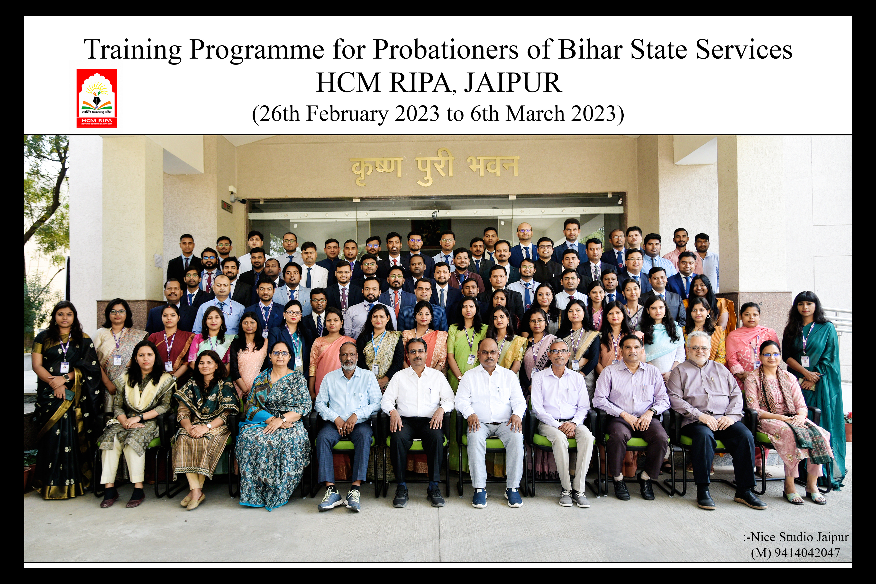 Training Programme for Bipard
