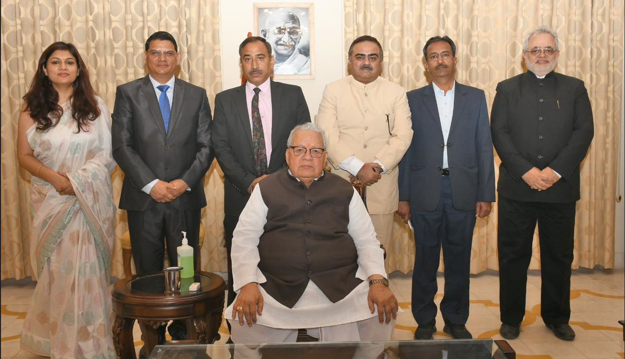 IFS Officers Call on Hon'ble Governor Sir