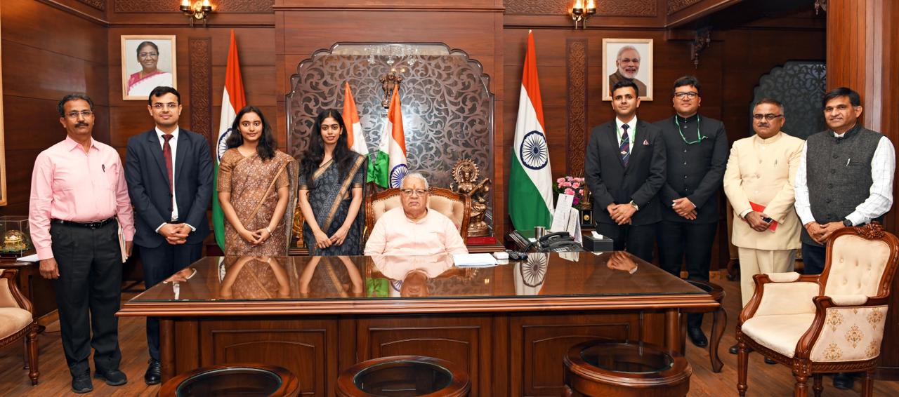 IFS Officers Call on Hon'ble Governor Sir